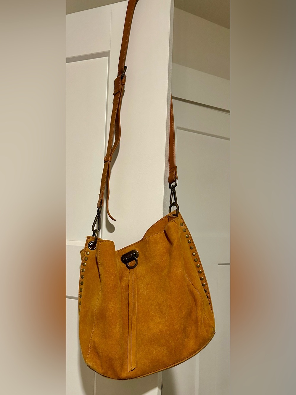 Women’s Suede Crossbody Bag- Harbour 2nd